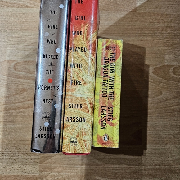 Stein Larson: The Girl with the Dragon  Tattoo Series. - Picture 3 of 5